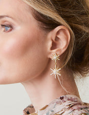 Starry Night Earrings Crystal