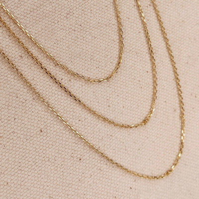 Waterproof Gold Filled Link Chain
