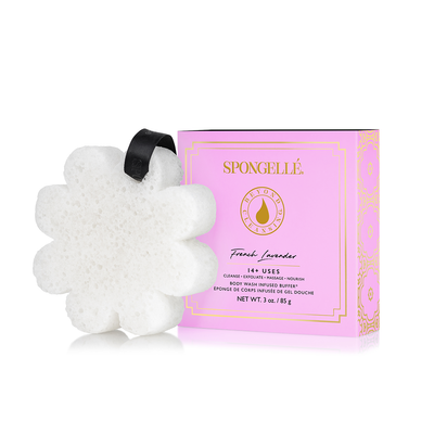 Spongelle Bath Sponge & Body Polisher - French Lavender