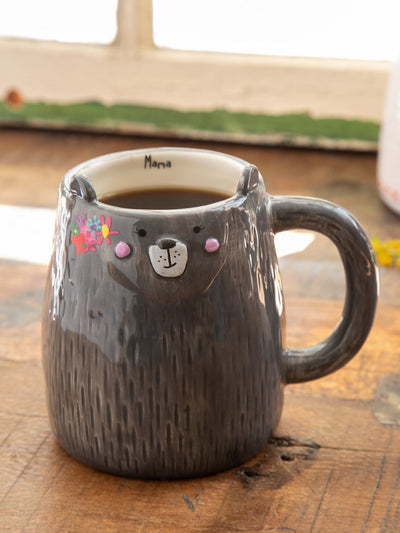 Mama Bear Folk Art Coffee Mug