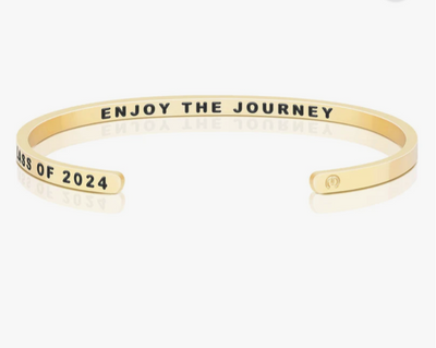 Mantraband Class of 2024 Enjoy the Journey Bracelet