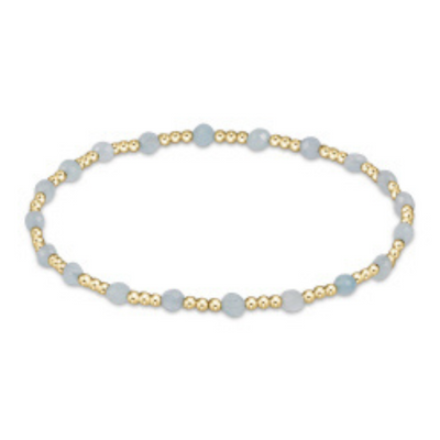 Enewton Sincerity Gemstone Bracelet - Aquamarine
