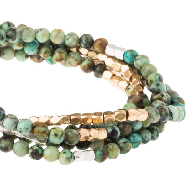 Scout Curated Wears Stone Wrap- African Turquoise