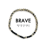 Men's Morse Code Bracelet - Brave