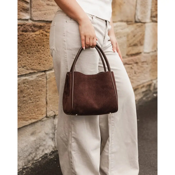 Louenhide Steffie Suede Mini Tote Bag
