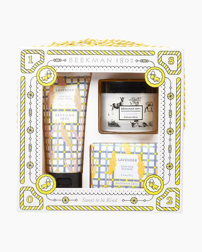 Beekman 1802 Lavender Bodycare Minis Discovery Kit
