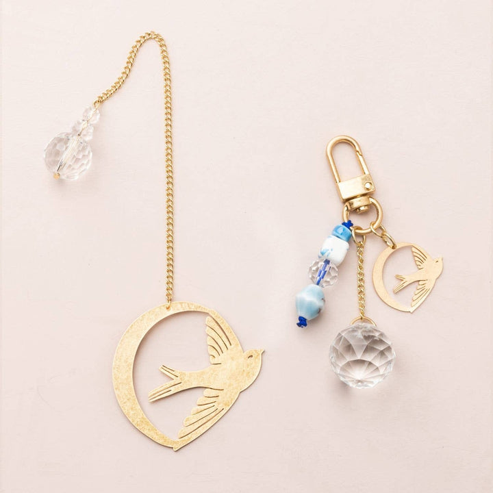 Bookmark &amp; Keychain Set - Swallow/Loyalty Swallow Loyalty Bookmark &amp; Keychain Gift Set Accessories