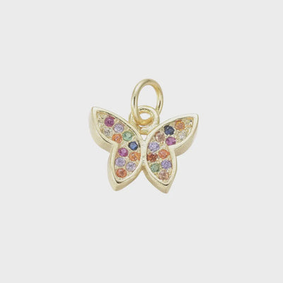 Prism Butterfly Charm