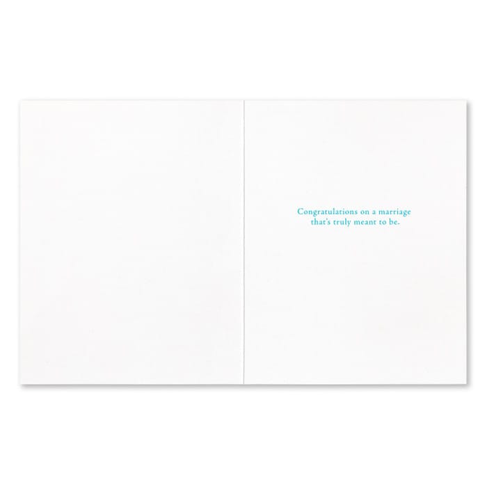You Two Are Together In The Stars Wedding Card