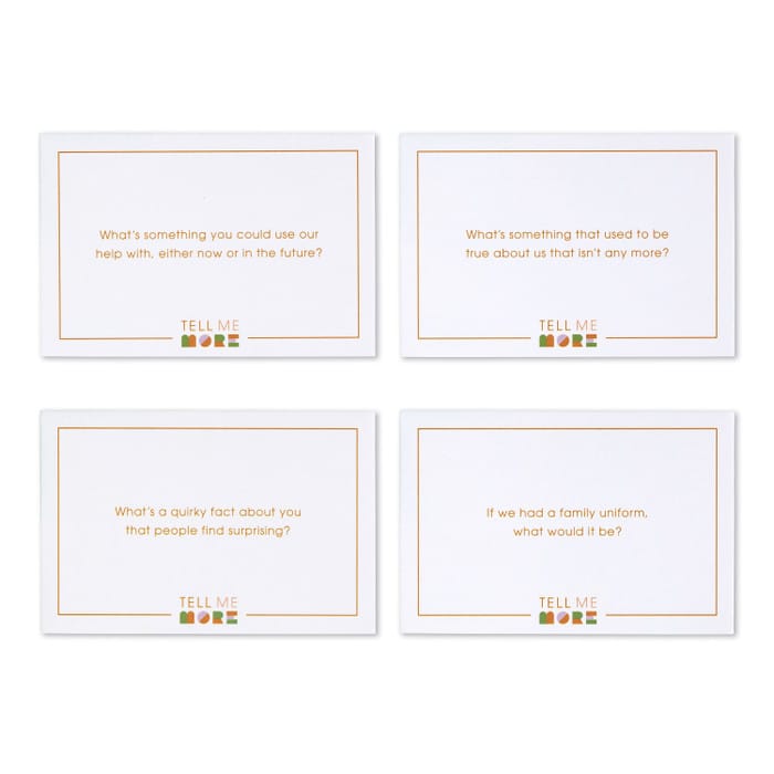 Card Set - Family Edition Tell Me More