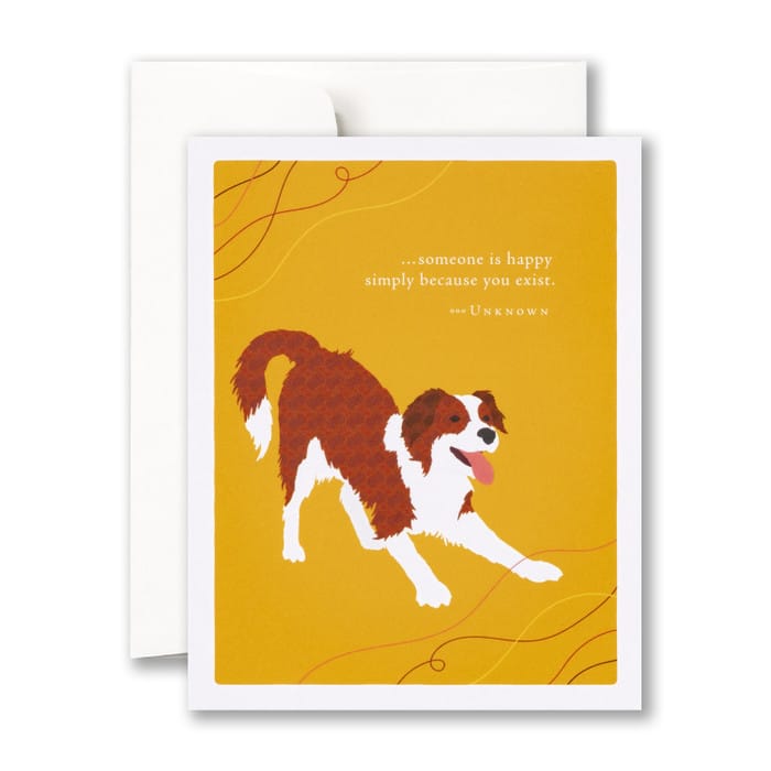 Someone is Happy Birthday Card