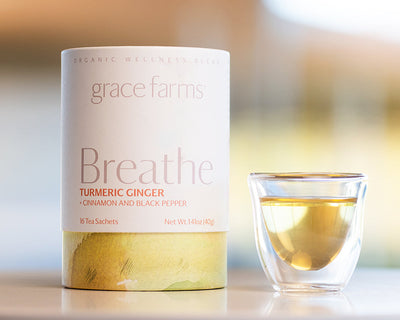 Organic Breathe Turmeric & Ginger Wellness Tea