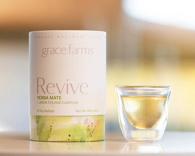 Organic Revive Green Tea & Guayusa Wellness Tea