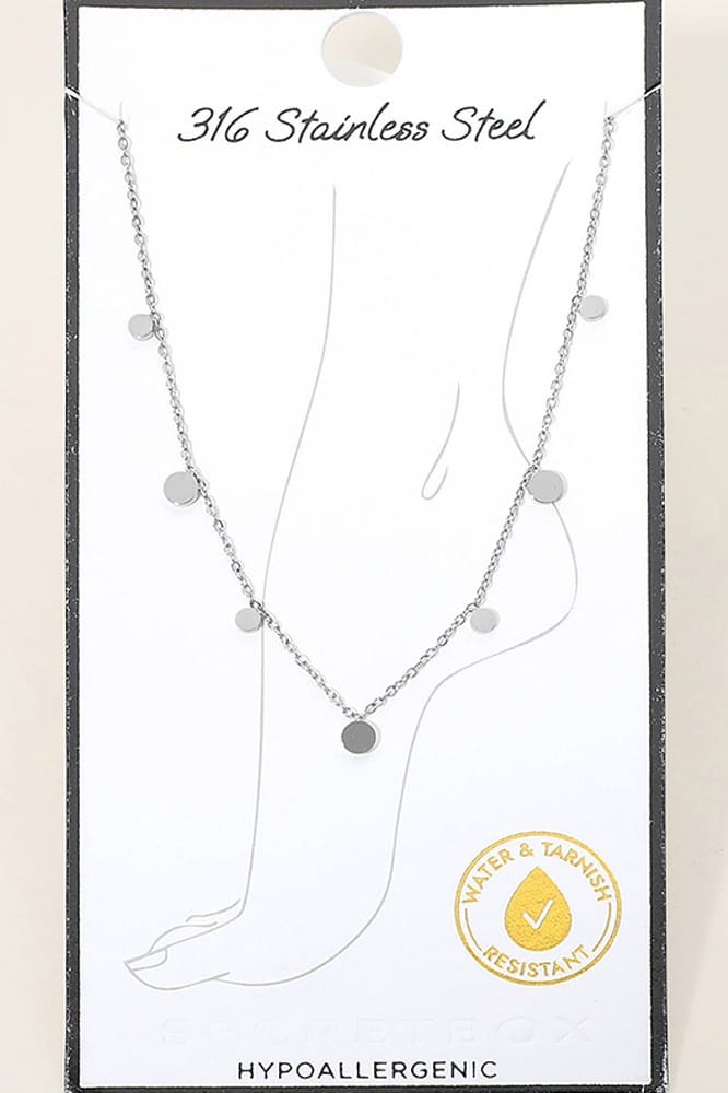 Disc Charms Anklet Disc Charms Anklet Anklet