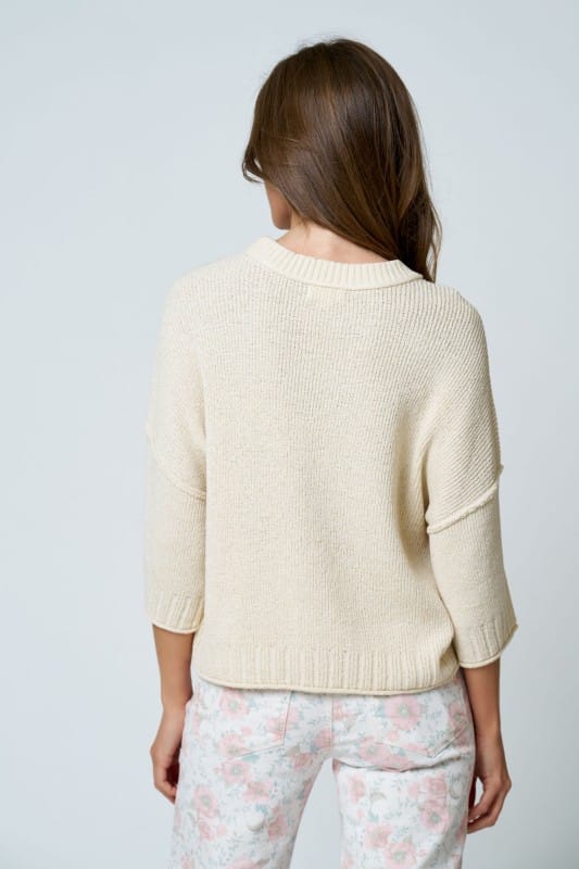 Maren Drop Shoulder Knit Sweater