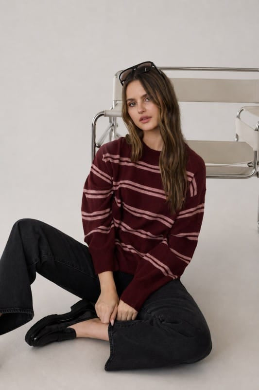 Prescott Striped Sweater