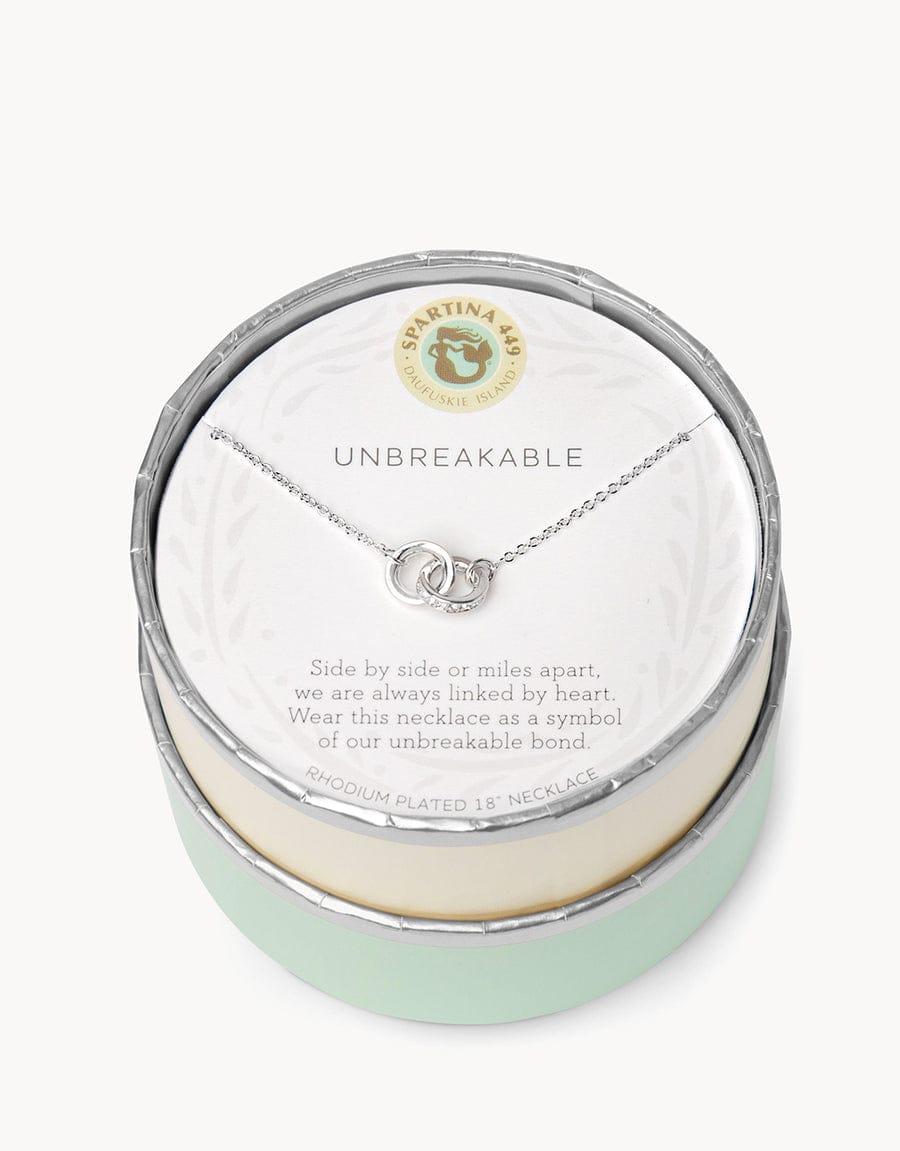Spartina 449 Unbreakable Double Ring Necklace Spartina 449 Unbreakable Double Ring Necklace | Gold Silver Necklaces