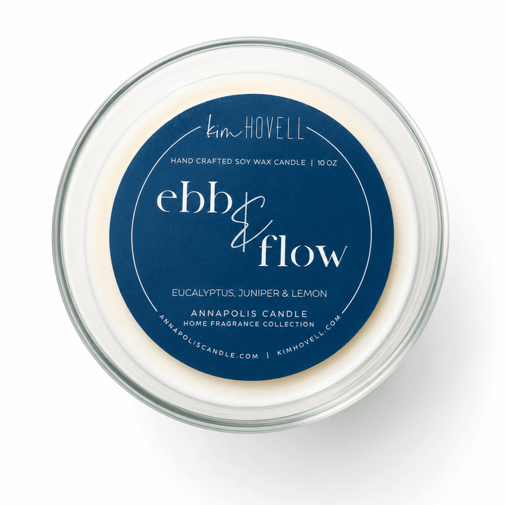 Ebb &amp; Flow Luminary Candle – Kim Hovell x Annapolis Candle