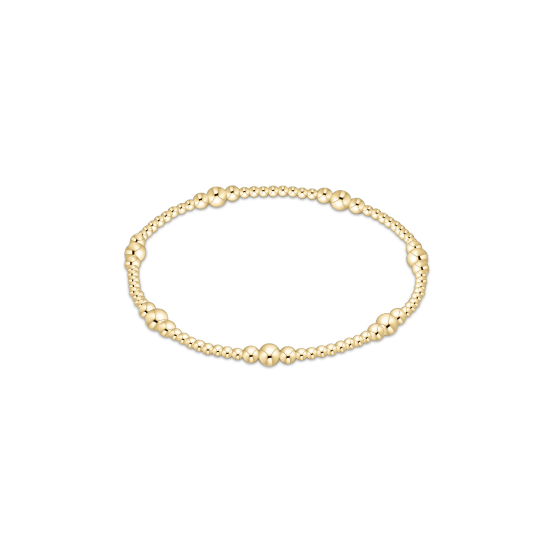 Enewton Purpose Gold 4mm Bead Bracelet