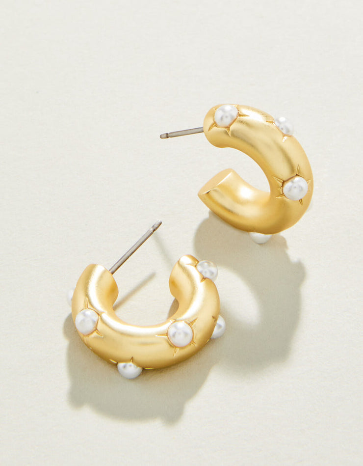 Spartina 449 Chubby Hoop Earrings