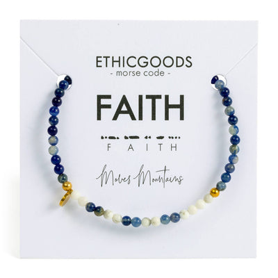 Morse Code Delicate Bracelet - Faith