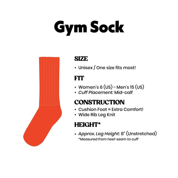 Rad Grad Premium Cotton Gym Socks
