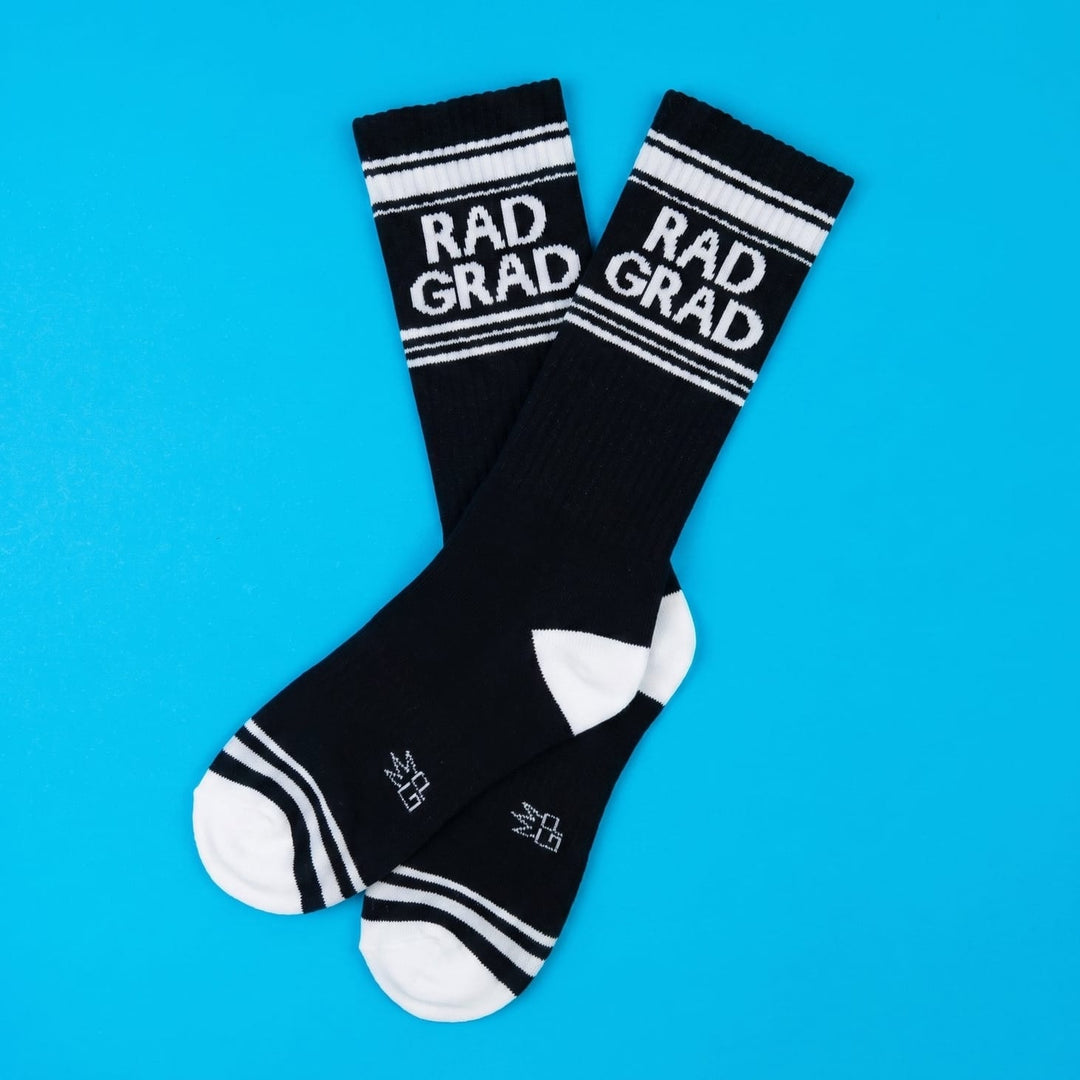 Rad Grad Premium Cotton Gym Socks
