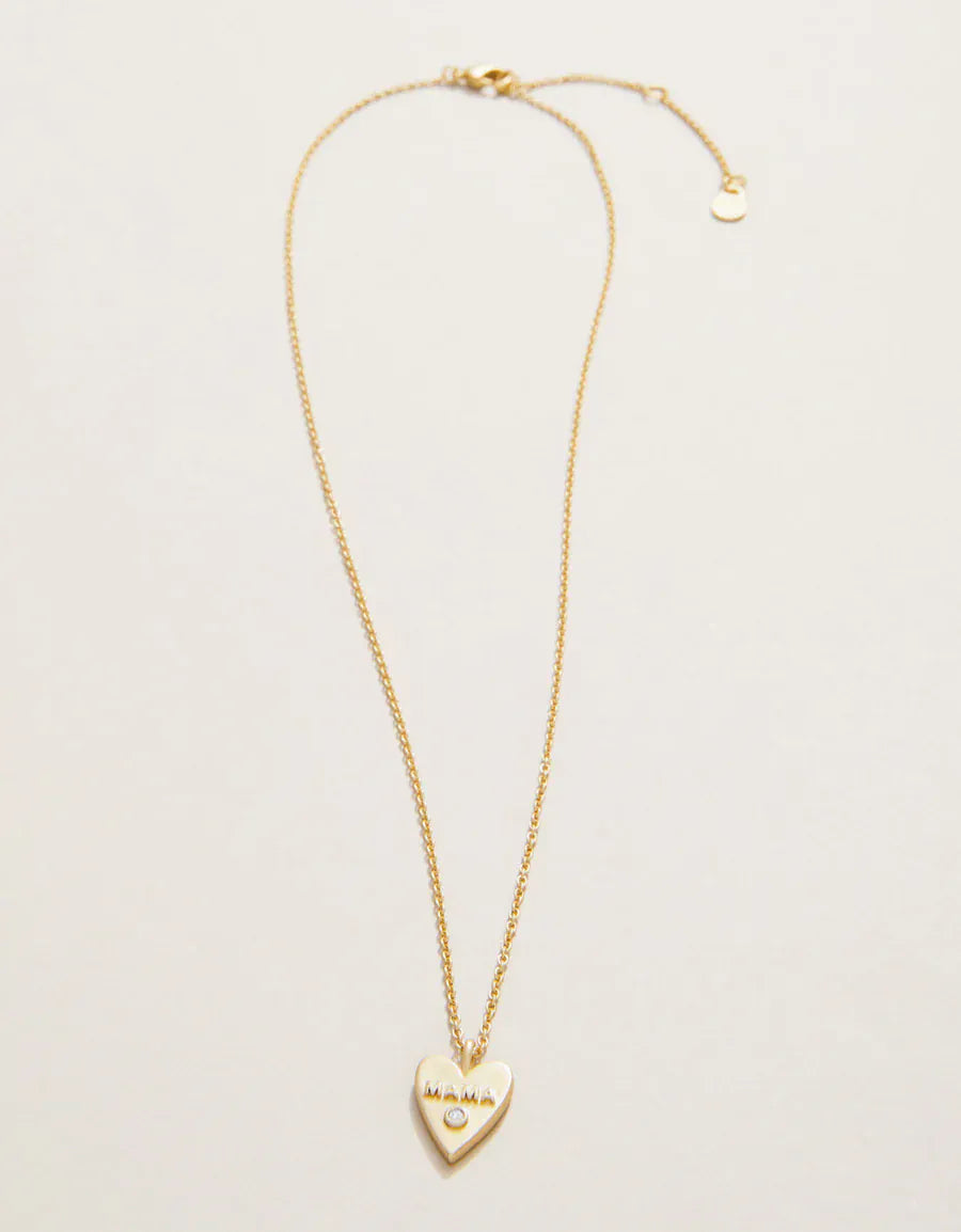 Spartina 449 Sea La Vie Mama/Heart Necklace