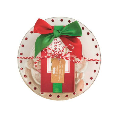Gourmet Cookie Plate Santa