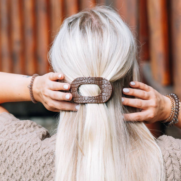 Teleties Flat Round Hair Clips