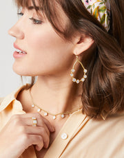 Maera Earrings Mother of Pearl