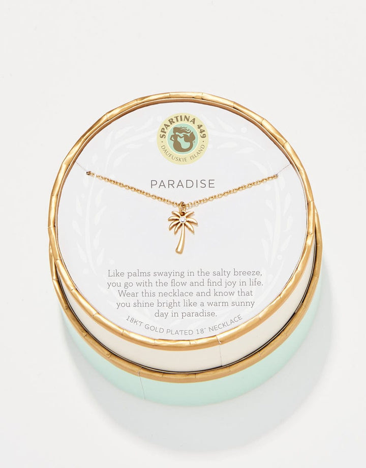Spartina 449 Sea La Vie Paradise Palm Tree Necklace
