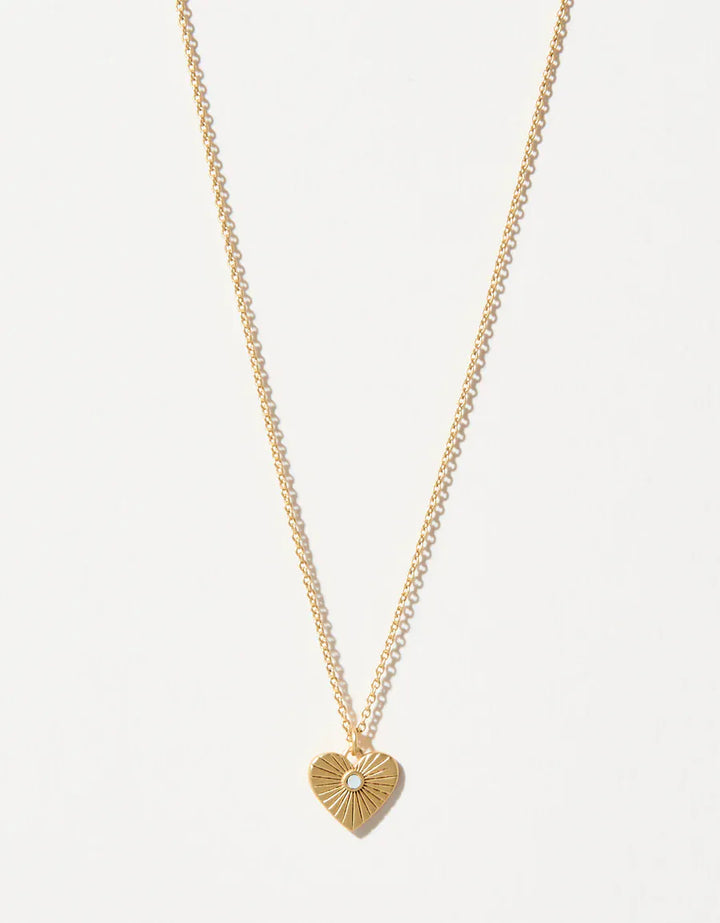 Spartina 449 Sea La Vie Heart of Gold Necklace