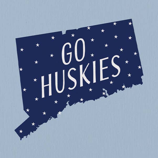 Go Huskies State Icon Magnet