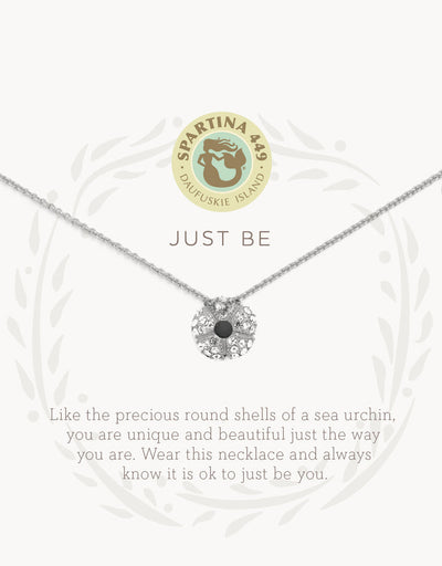Just Be Sea Urchin Necklace