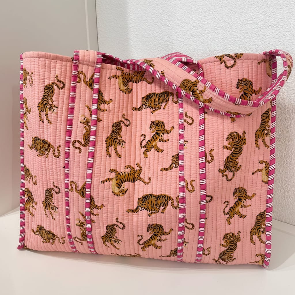 Carry All Quilted Tote Bag