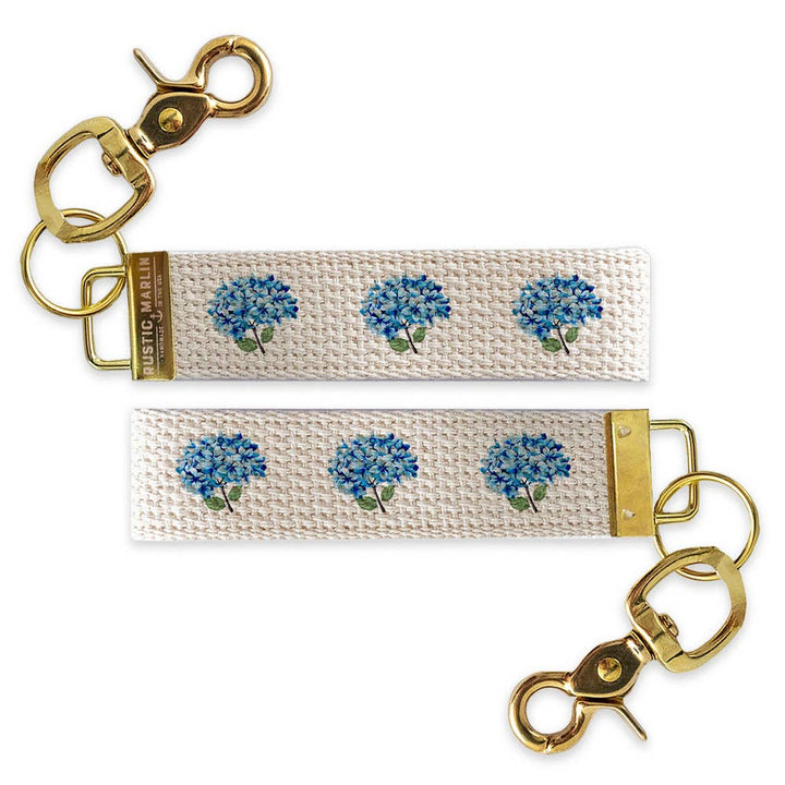 Endless Summer Hydrangea Keychain