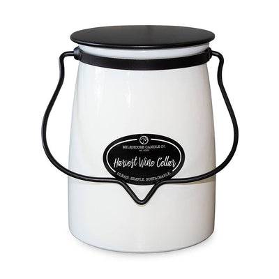 Milkhouse Butter Jar Candle 22 oz - Harvest Wine Cellar