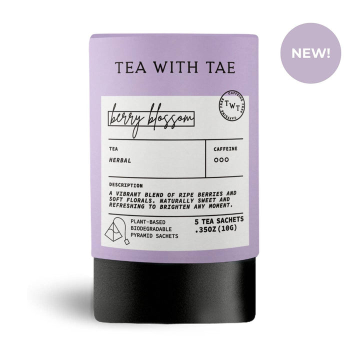 Berry Blossom Herbal Mini Tea Tube
