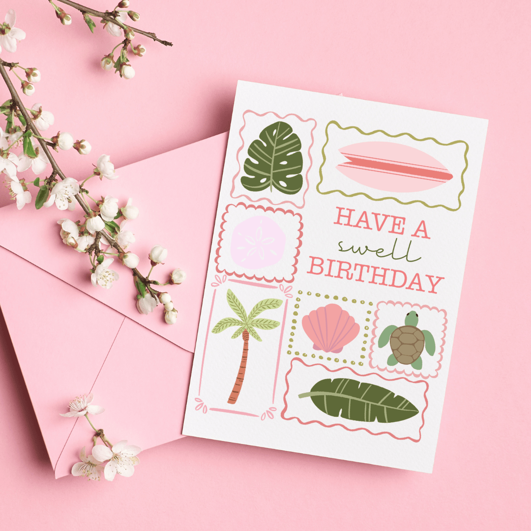 Have A Swell Birthday | Greeting Card Have A Swell Birthday | Greeting Card