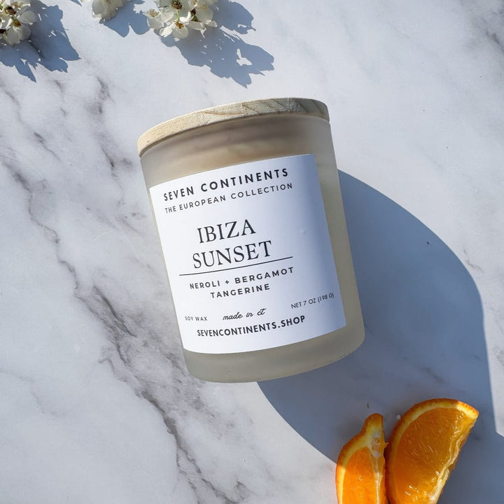 Seven Continents Ibiza Sunset Candle