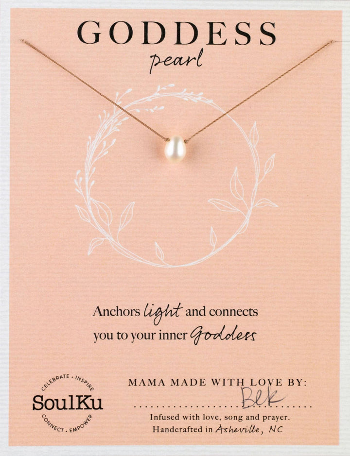 Pearl Goddess Necklace