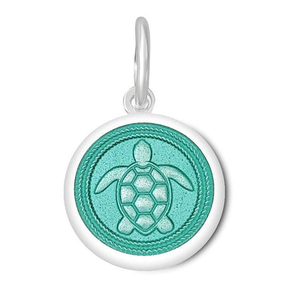 Lola Sea Turtle Pendant - Seafoam