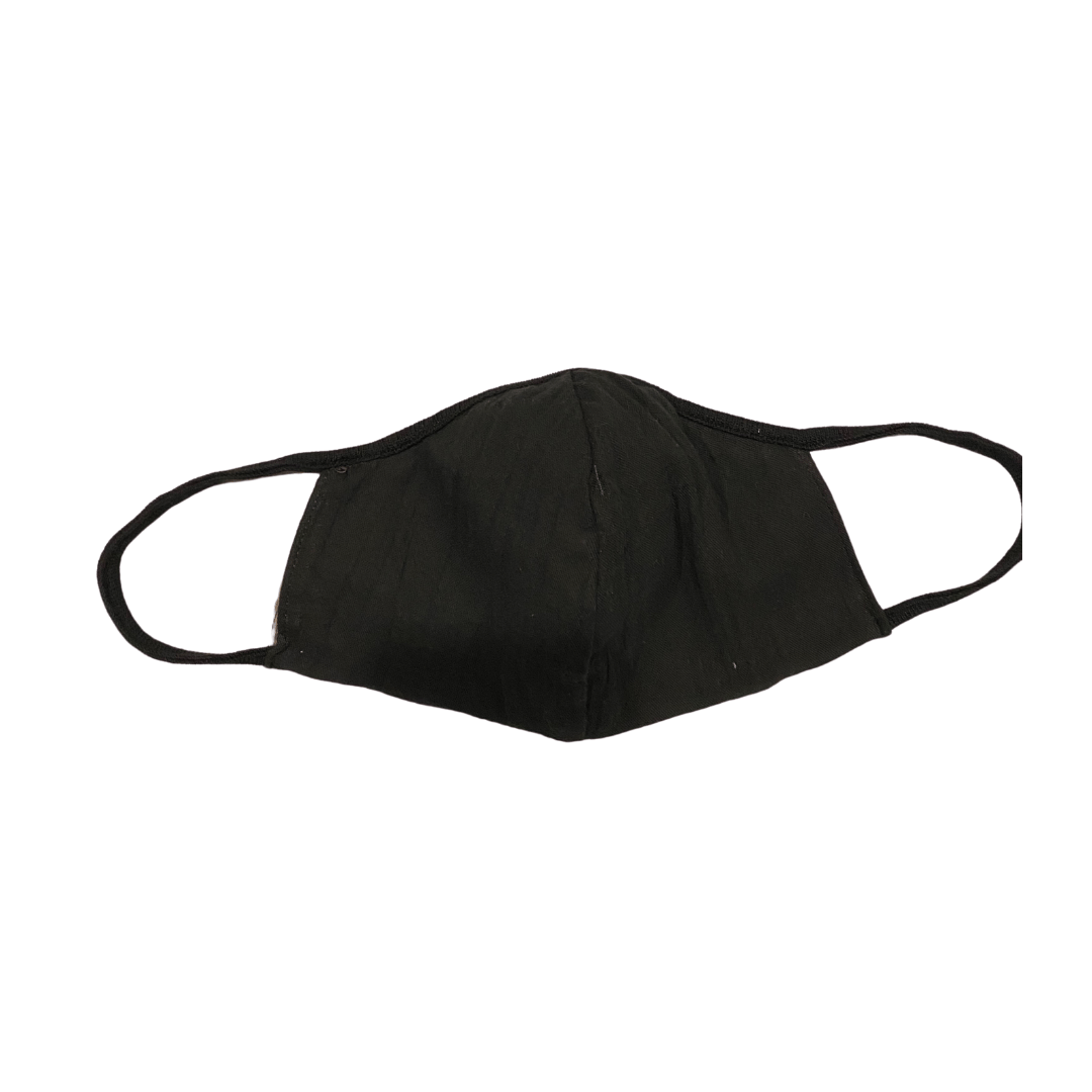 Black Solid Mask w/ Filter Pocket Black Solid Mask w/ Filter Pocket Masks