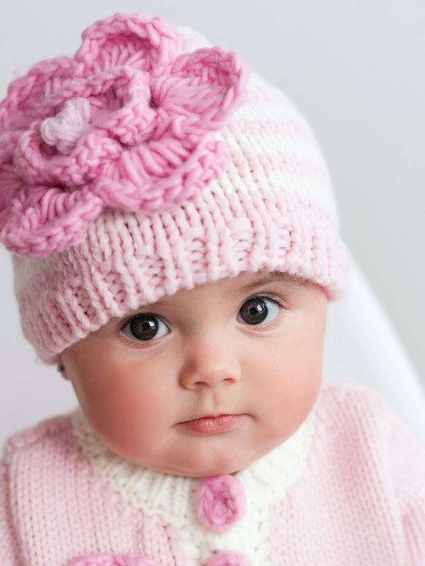 Baby Parfait Pink Beanie Hat