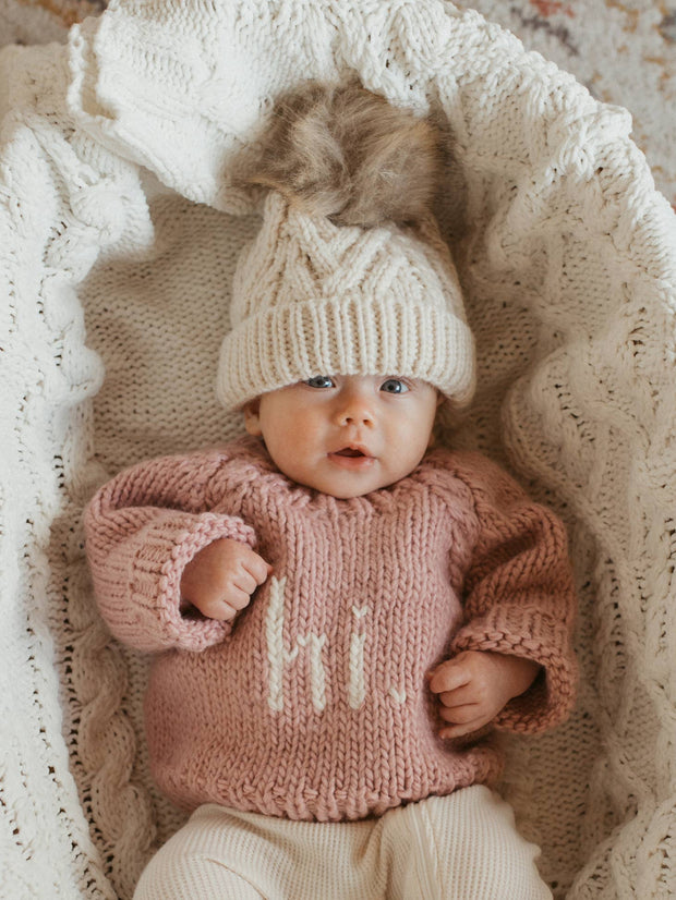 Baby Hi Pink  Sweater