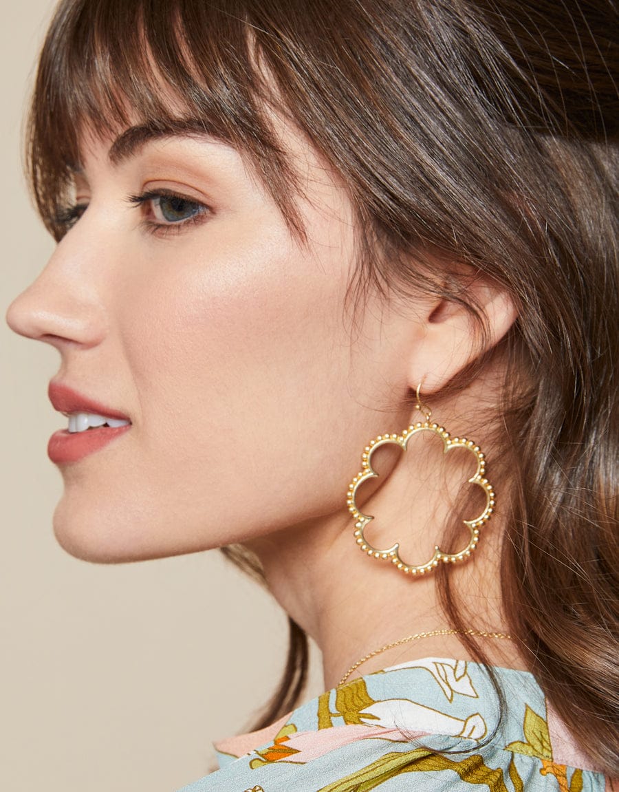 Spartina 449 Dotted Daisy Earrings