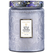 Voluspa Apple Blue Clover Jar Candle