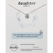 Soulku Angelite Necklace For Daughter