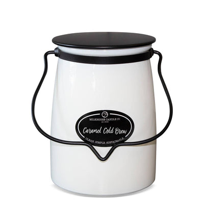 Milkhouse Butter Jar Candle 22 oz - Caramel Cold Brew